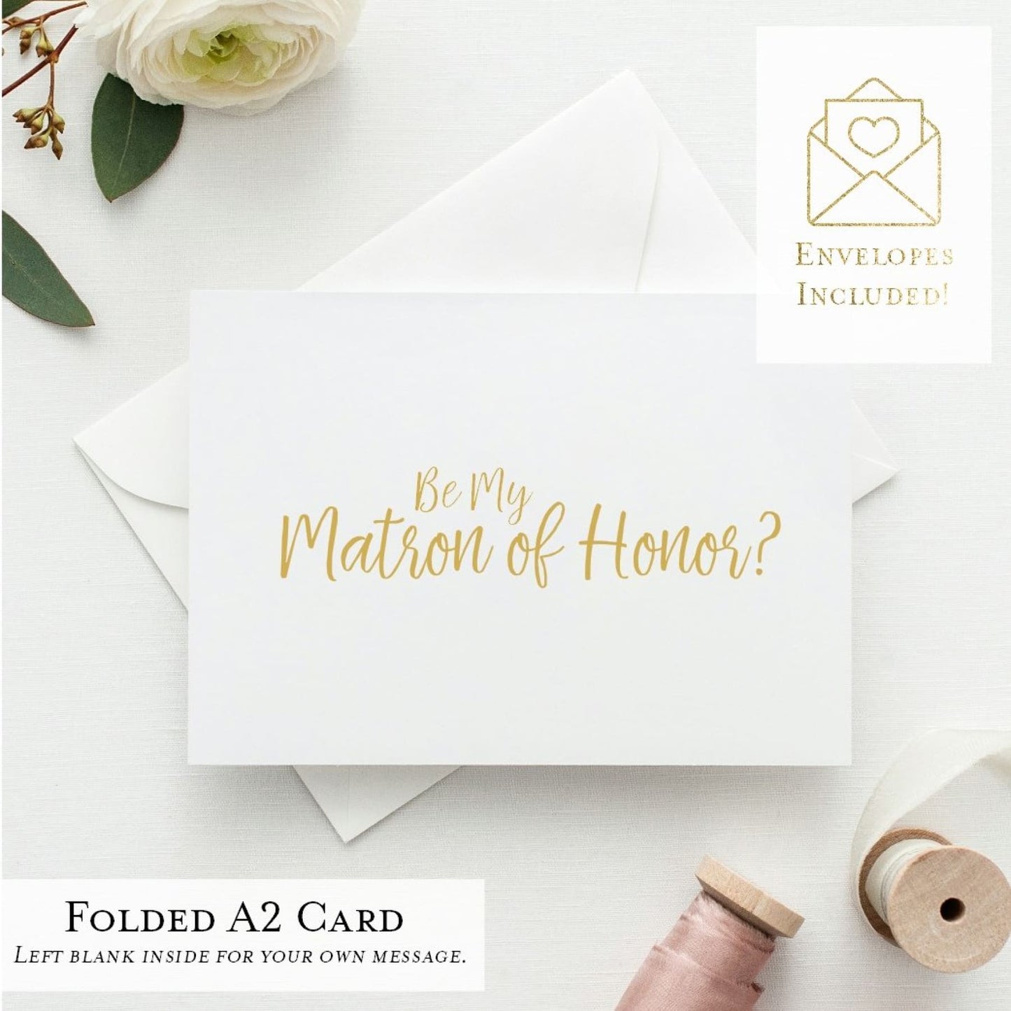 Will You Be My...? Cards, Wedding Party Proposal Cards, Style D - All That Glitters Invitations