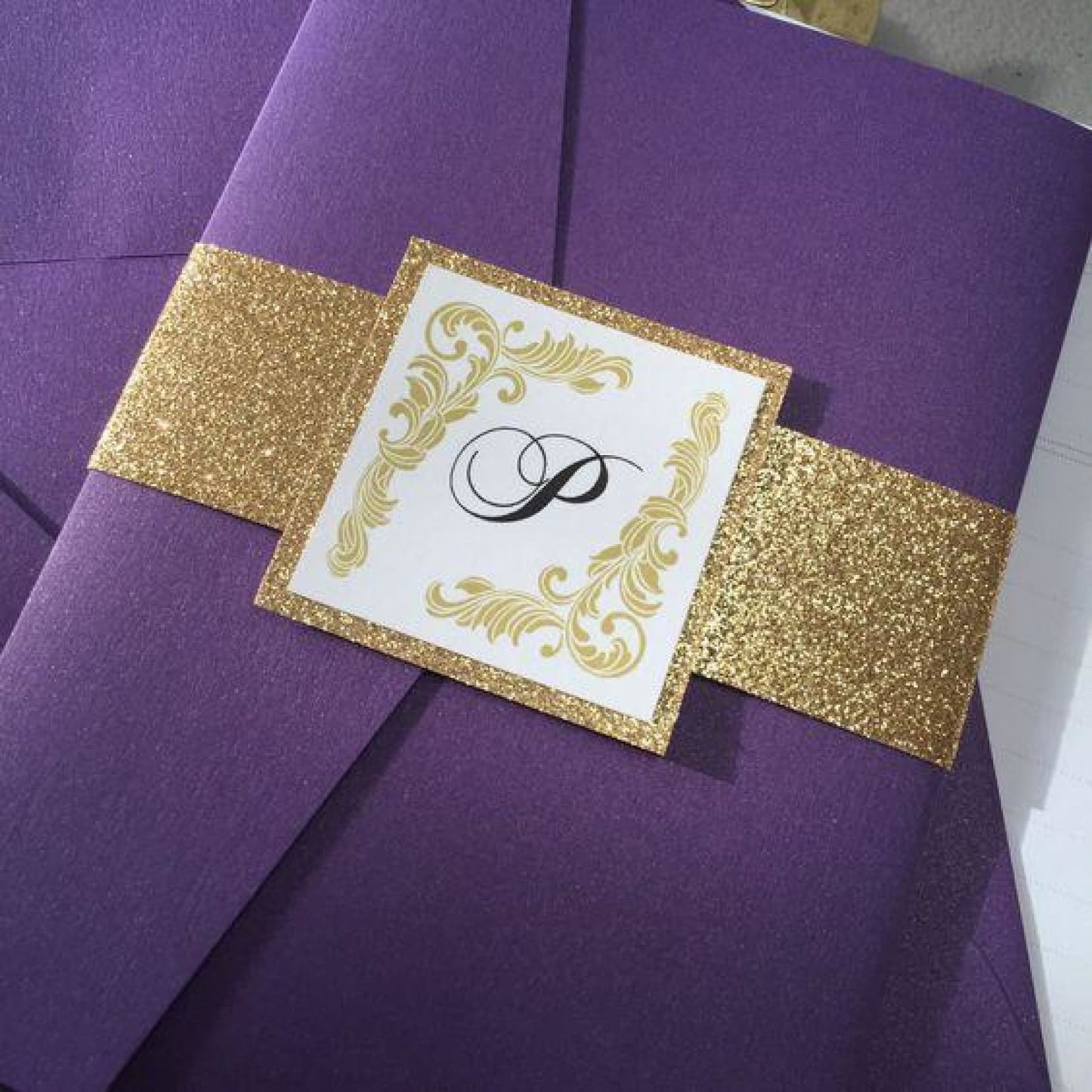 Camilla | Vintage Wedding Invitation Suite - All That Glitters Invitations