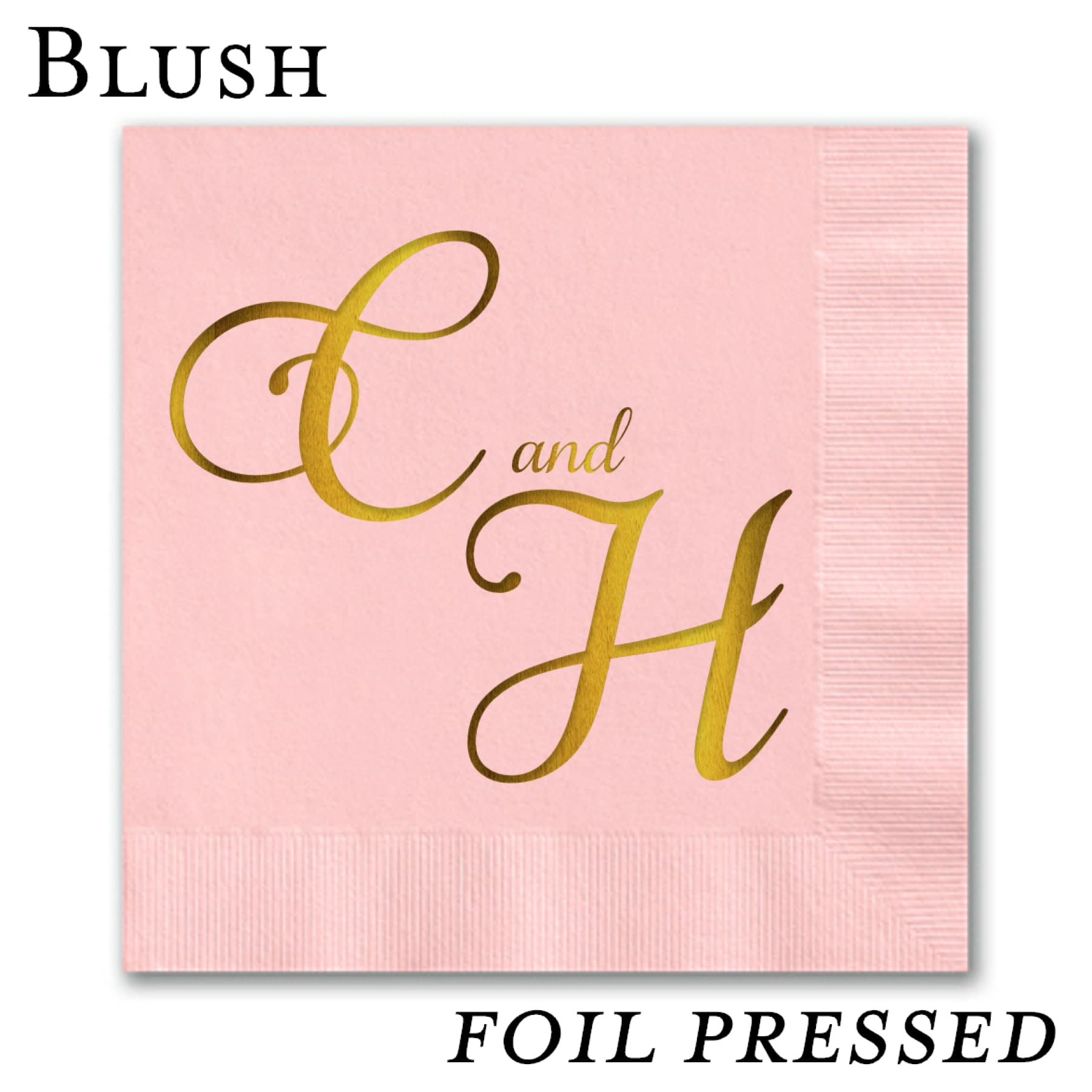 Foil Stamped Luncheon Napkins - All That Glitters Invitations