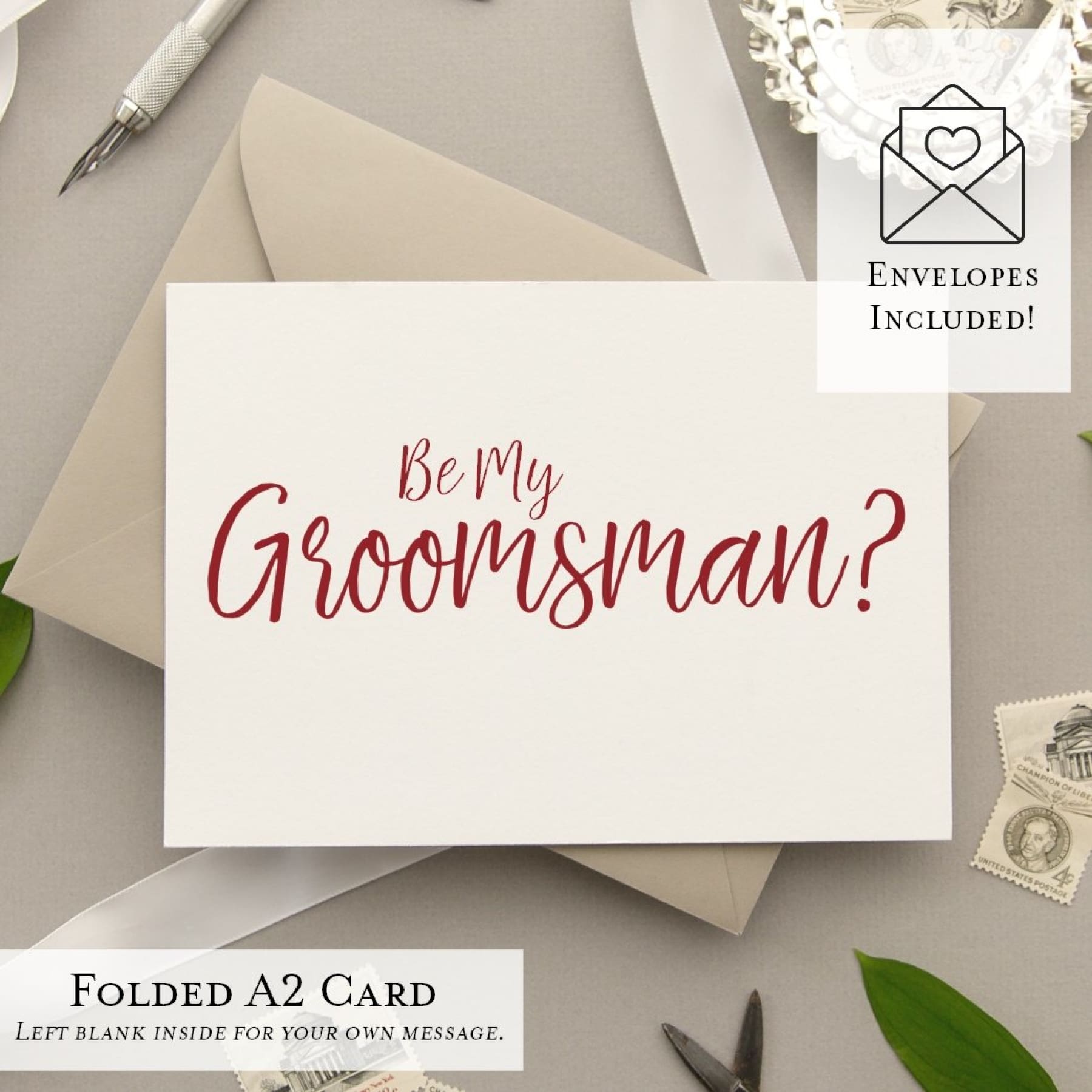 Will You Be My...? Cards, Wedding Party Proposal Cards, Style D - All That Glitters Invitations