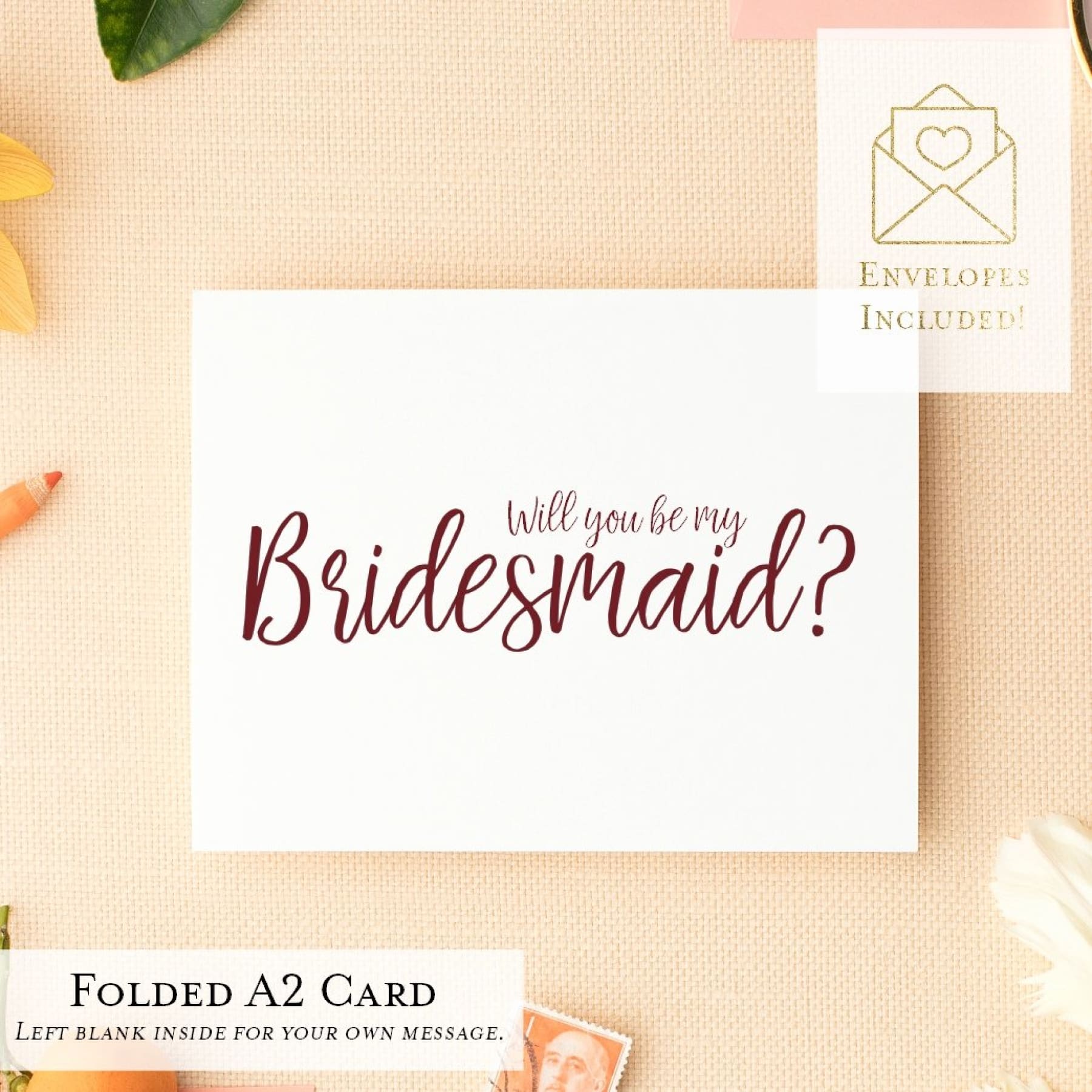 Will You Be My...? Cards, Wedding Party Proposal Cards, Style D - All That Glitters Invitations