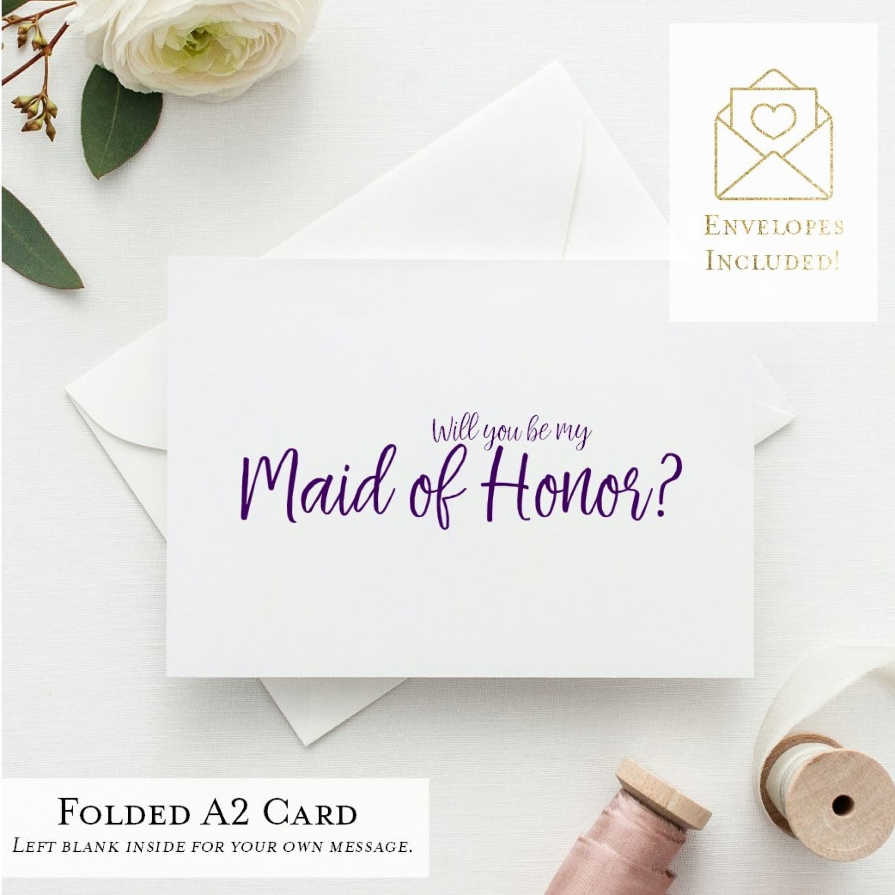 Will You Be My...? Cards, Wedding Party Proposal Cards, Style D - All That Glitters Invitations